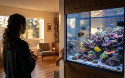 How Custom Aquariums in Plano Bring Greater Calm to Interior Spaces